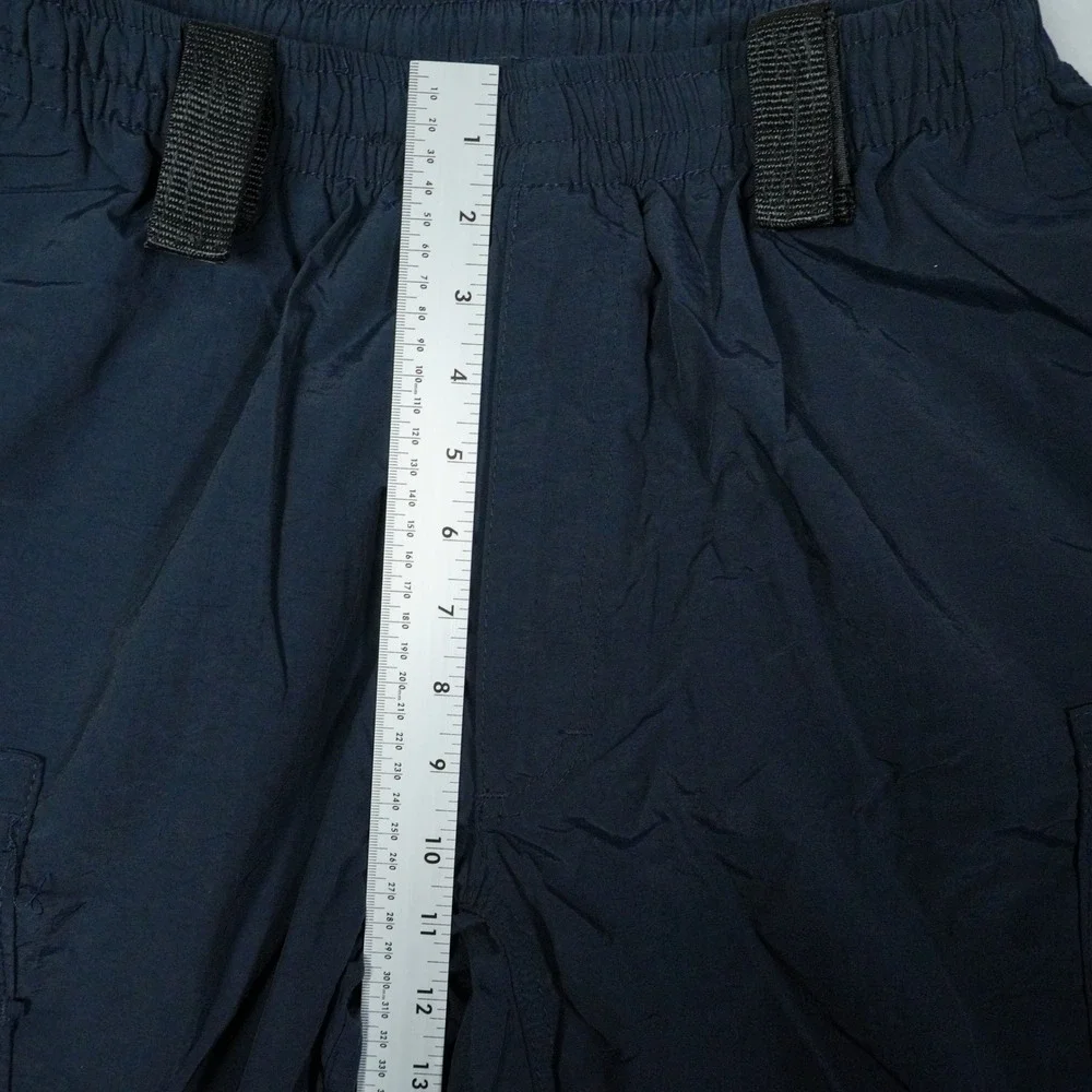 Mocean Tactical Cargo Pants Navy Blue Reflective Zipper Hem Mens Large USA 2020